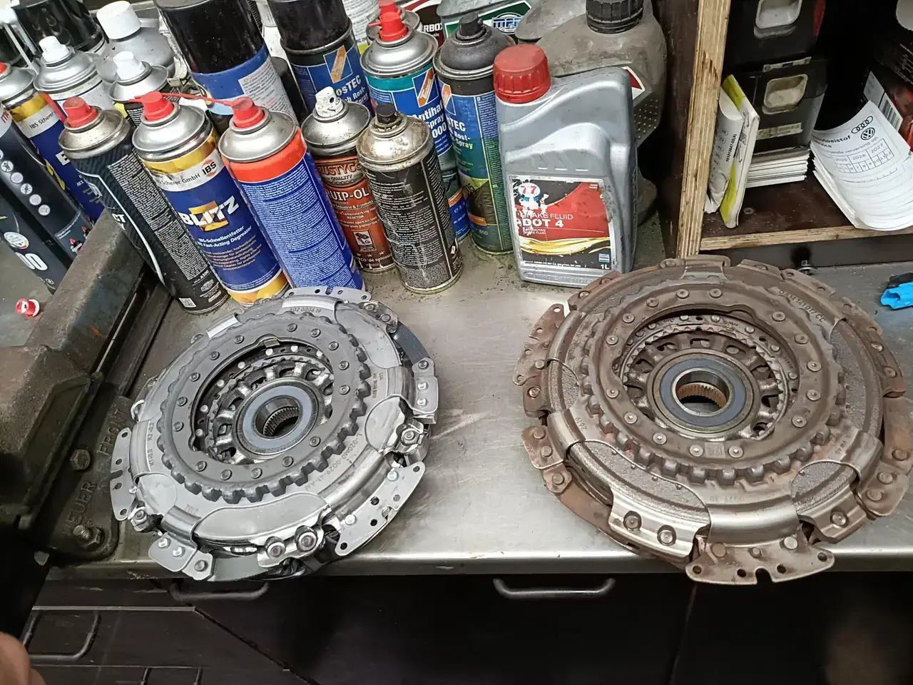 DSG kavrama değişimi atölye uygulaması